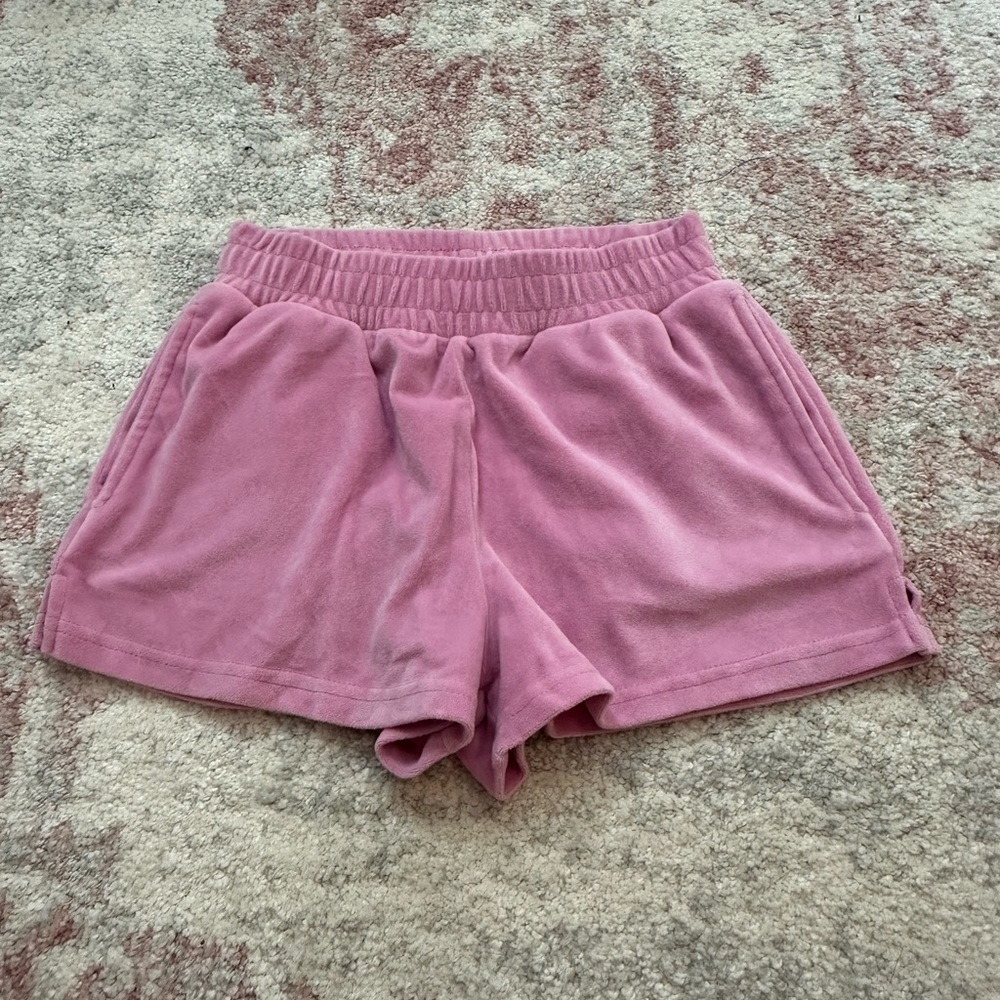 Pink comfy shorts